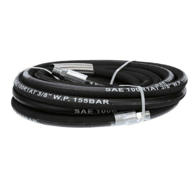 T&S Brass 5HR-2HSE-35 3/8 X 35' Equip Hose Black Medium Pres