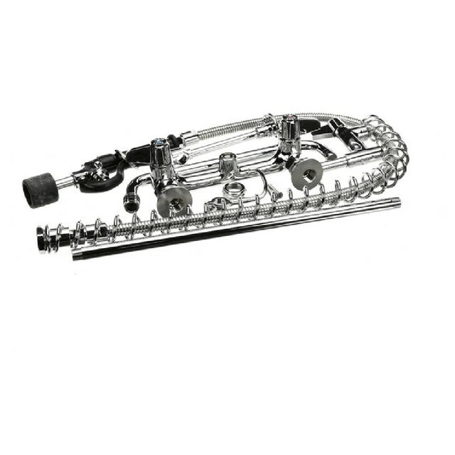 T&S Brass 5PR-8W12-C Pre Rinse Unit 8 Wall Mount Low Flow S