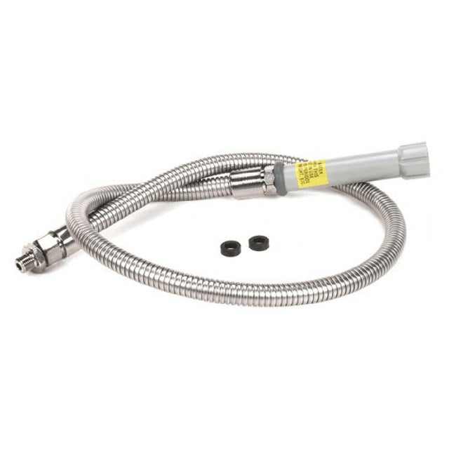 T&S Brass B-0044-HF Hose 44 Flexible Stainless Steel With A