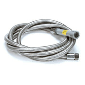 T&S Brass B-0120-H 120 Flex Stainless Steel Hose & Gray Han