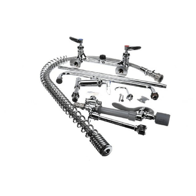 T&S Brass B-0133-14CRQJST Easyinstall Pre Rinse 8 Wall Mount Base