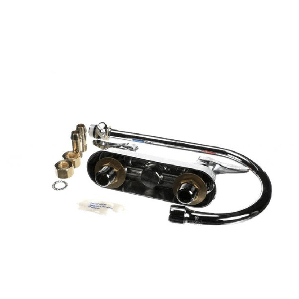 T&S Brass B-1141-CR 4 Deck Mt Workboard Fct 6 Swivel Goosen