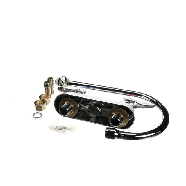 T&S Brass B-1141-CR 4 Deck Mt Workboard Fct 6 Swivel Goosen