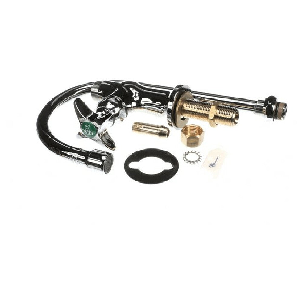 T&S Brass BL-5705-04 Lab Faucet Single Temp. Control Swivel/rigid