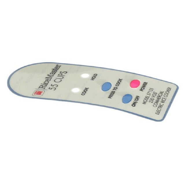 Town Foodservice Equipment 57155-L Control Housing Label