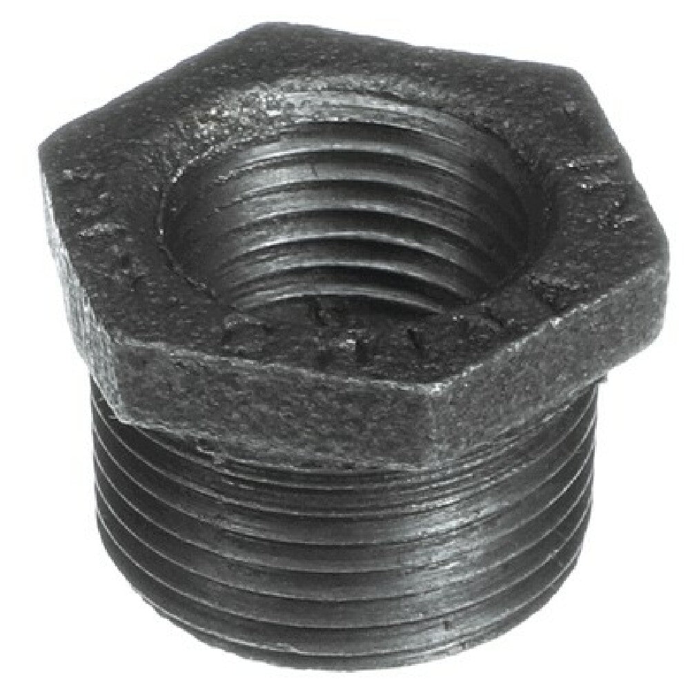 AllPoints 8109982 Bushing 3/4 X 1/2 Hex Bus Hing Black Ir