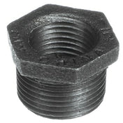 AllPoints 8109982 Bushing 3/4 X 1/2 Hex Bus Hing Black Ir