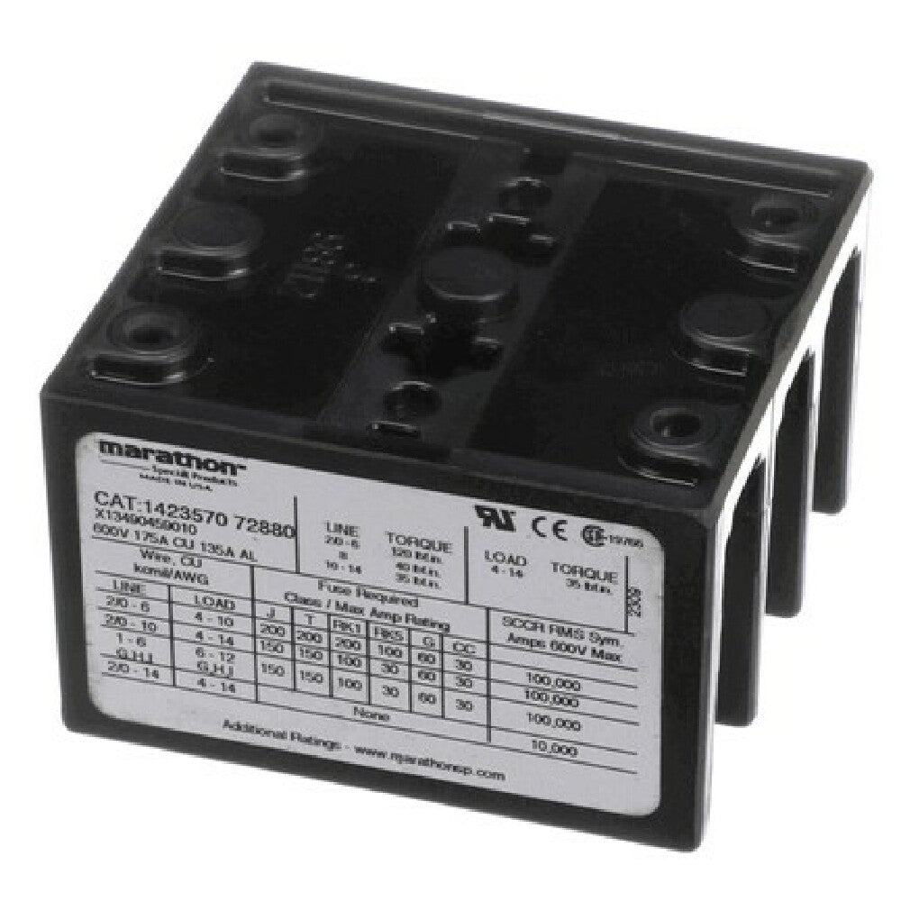 AllPoints 8110634 Terminal Block 3 Pole 175a