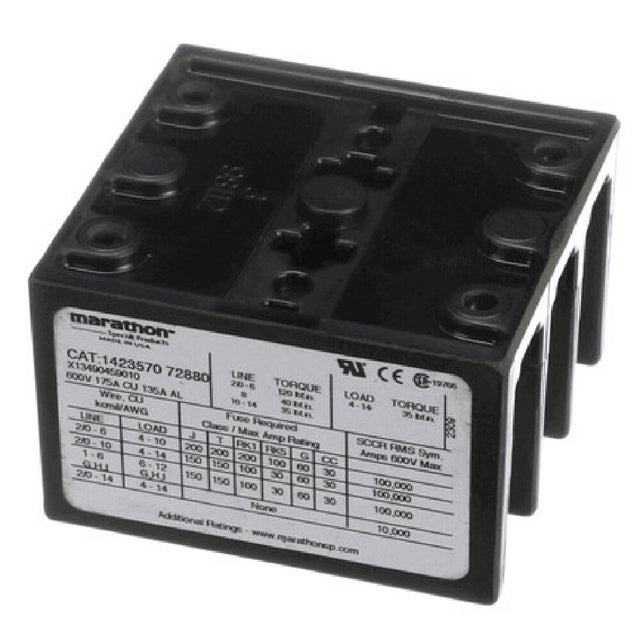 AllPoints 8110634 Terminal Block 3 Pole 175a