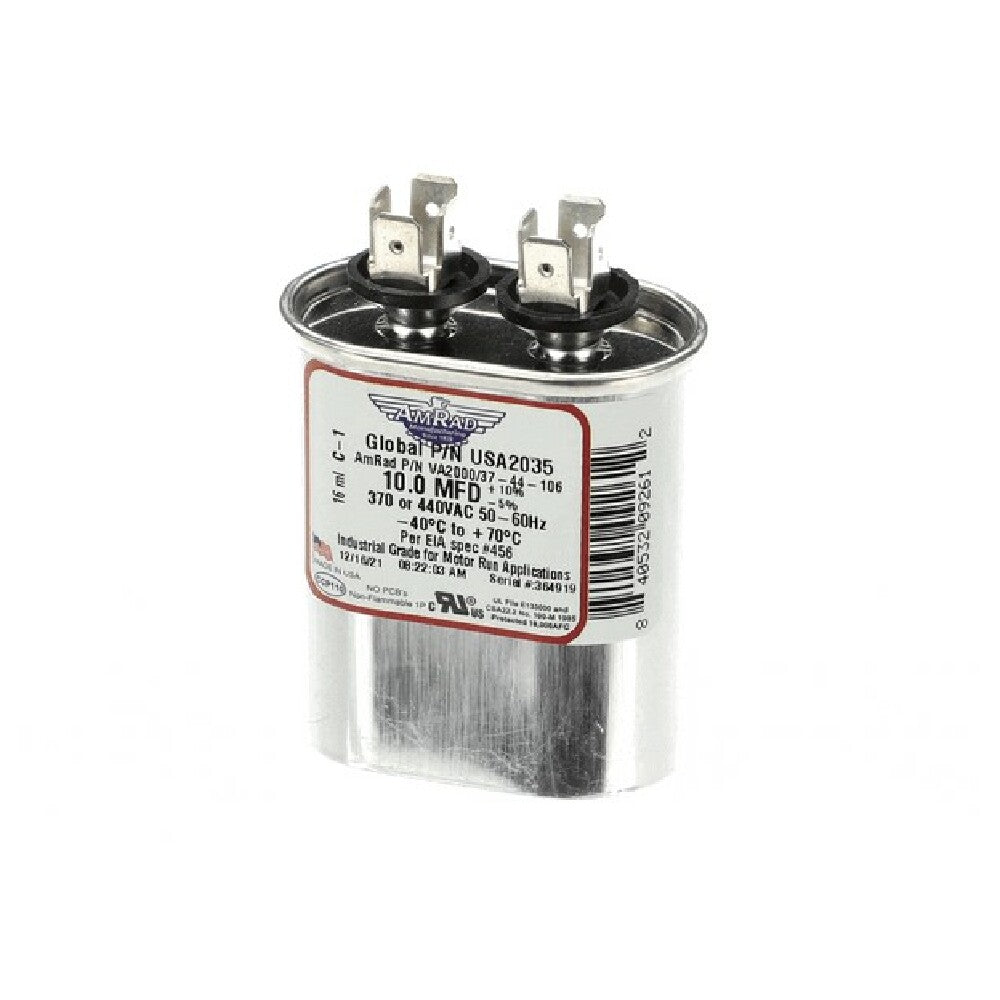 AllPoints 8110654 Capacitor 10mfd 370/440v Oval Usa Made