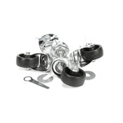 TRUE 883720 Caster Kit 3 1/2stem Set/4 Silver 2)83