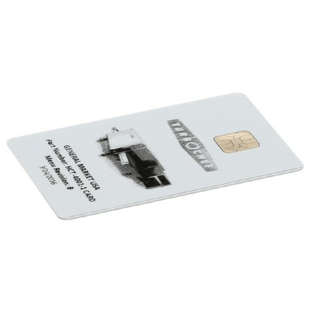 Turbochef HCT-4001-1 Menu Card Prgmd Conveyo Rs Gen Mkt