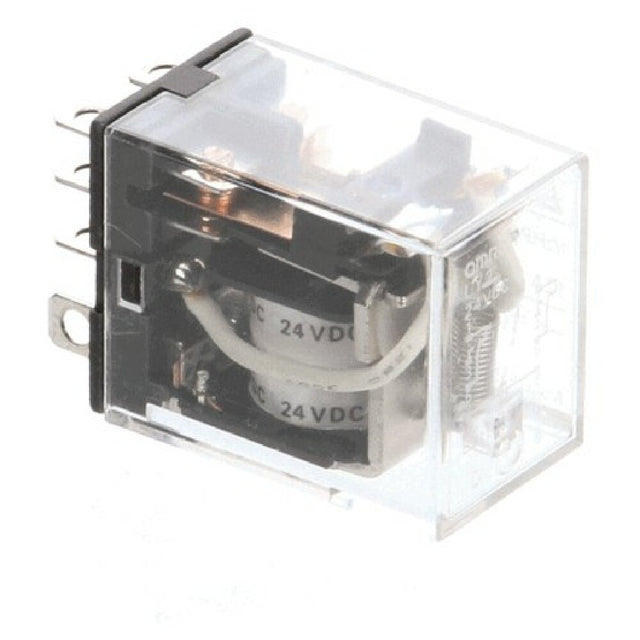 Ultrafryer 18A334 Relay 24v Dc Dpdt Clear (blower)