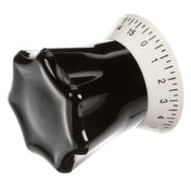 Univex F2V30012 Knob Graduated (plastic)//