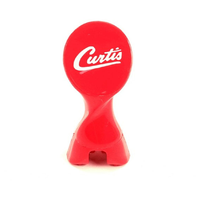 Curtis WC-32005RED Handle Faucet Stylized Red Cu