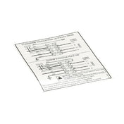 Curtis WC-38167 Label Dual Voltage Power Hook