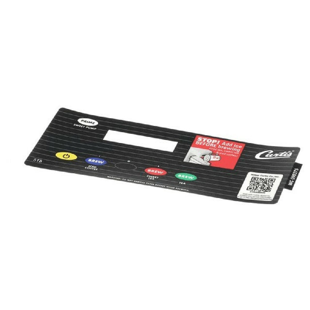 Curtis WC-390275 Overlay For Control Brd