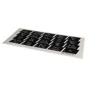 Curtis WC-39105-02 Label Flavor Low Tack Door Ge