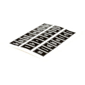 Curtis WC-39350-02 Label Panel Flavor Pcgts Curt