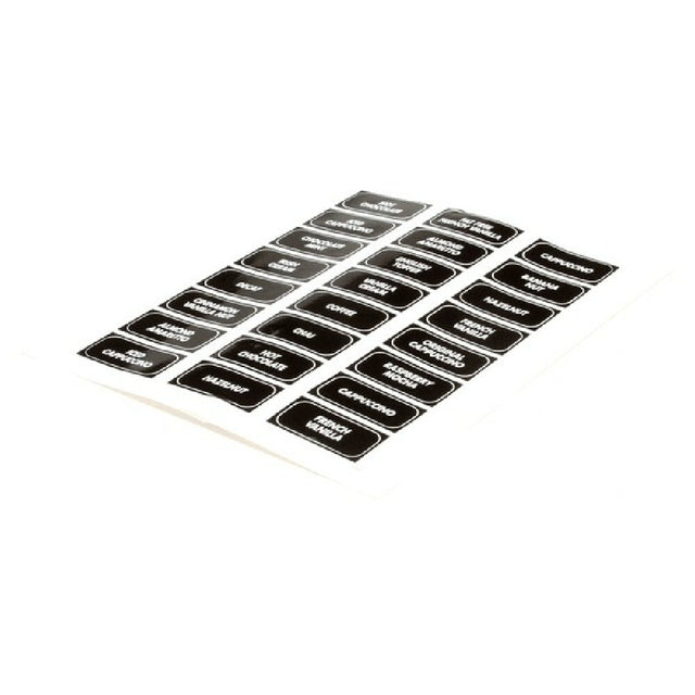 Curtis WC-39350-02 Label Panel Flavor Pcgts Curt
