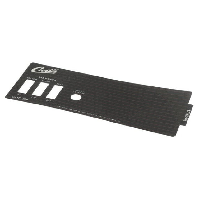 Curtis WC-39374 Label Sw Panel Caf 3 Curtis