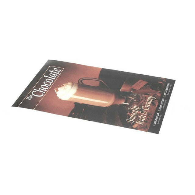 Curtis WC-39493 Film Door Display Hot Chocola