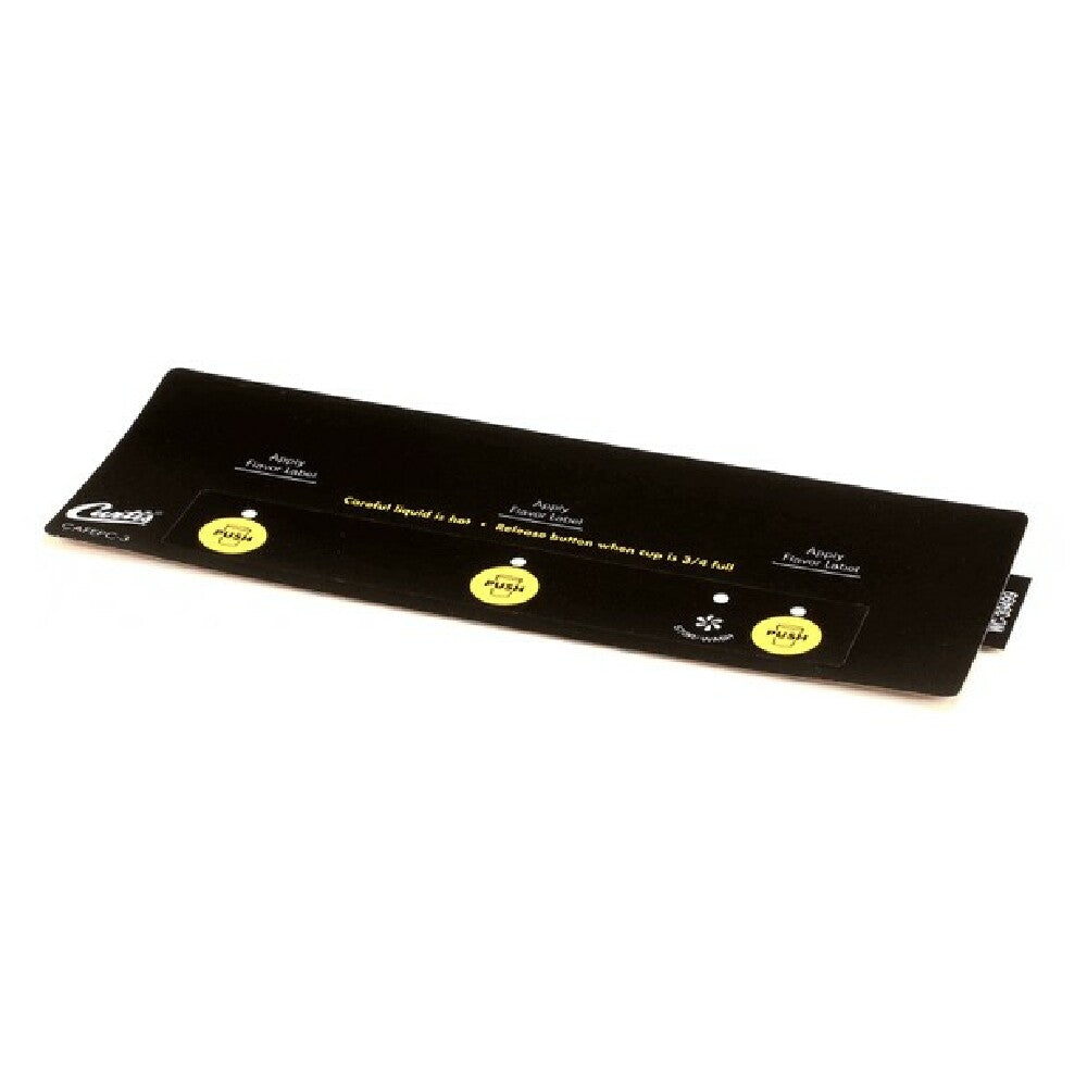 Curtis WC-39499 Label Assembly Control Panel Smar