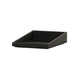 Cal-Mil 23442-1012-13 Brooklyn Angled Tray 10"W X 12"D X 3"H Rectangular