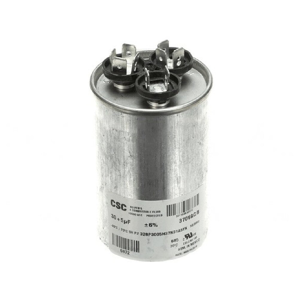 York S1-02424778700 Dual Run Capacitor 30/5mfd 370v Round