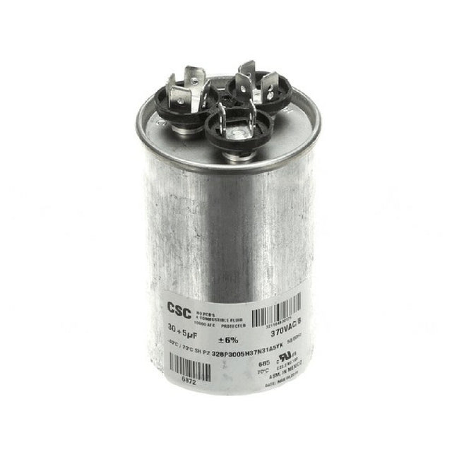 York S1-02424778700 Dual Run Capacitor 30/5mfd 370v Round