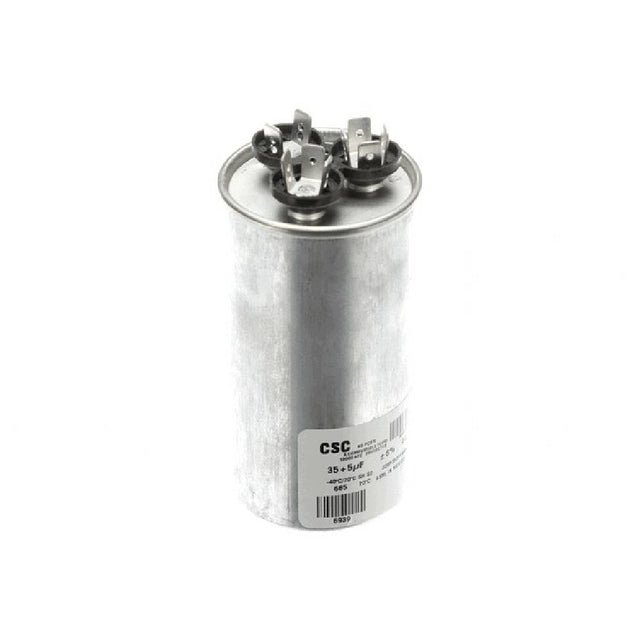 York S1-02425859700 Dual Run Capacitor 35/5mfd 440v Round