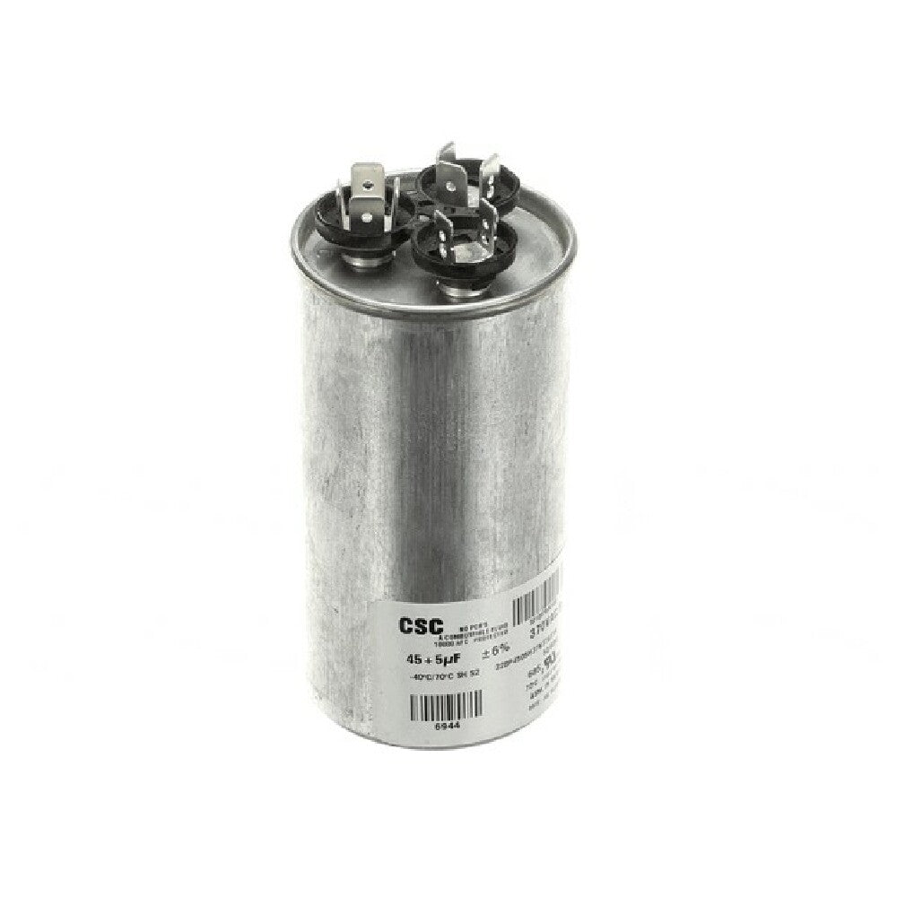 York S1-02425895700 Dual Run Capacitor 45/5mfd 370v Round