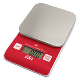 AllPoints 8121673 High Precision Scale Digital 2 Lb Red