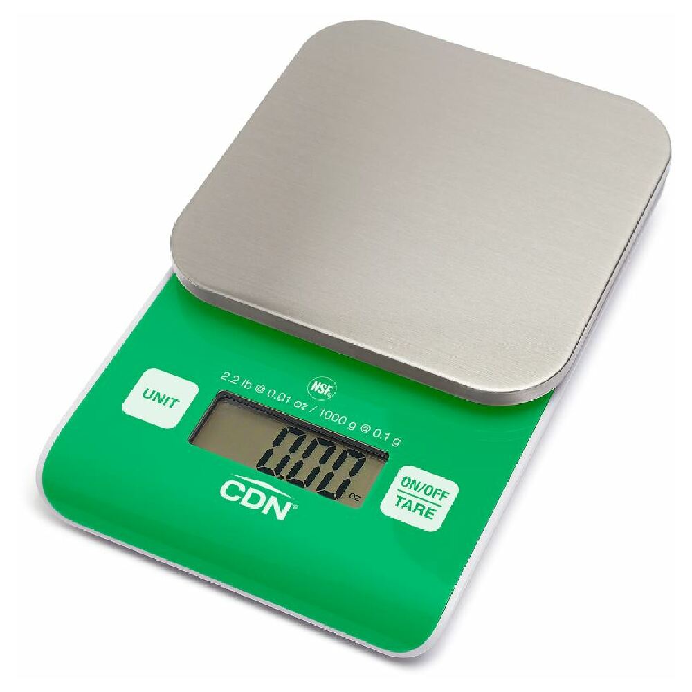 AllPoints 8121674 High Precision Scale Digital 2 Lb Green