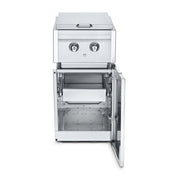 Crown Verity ICM-SBNG-1D-LT Infinite Series Cabinet Module With Dual Side Burner