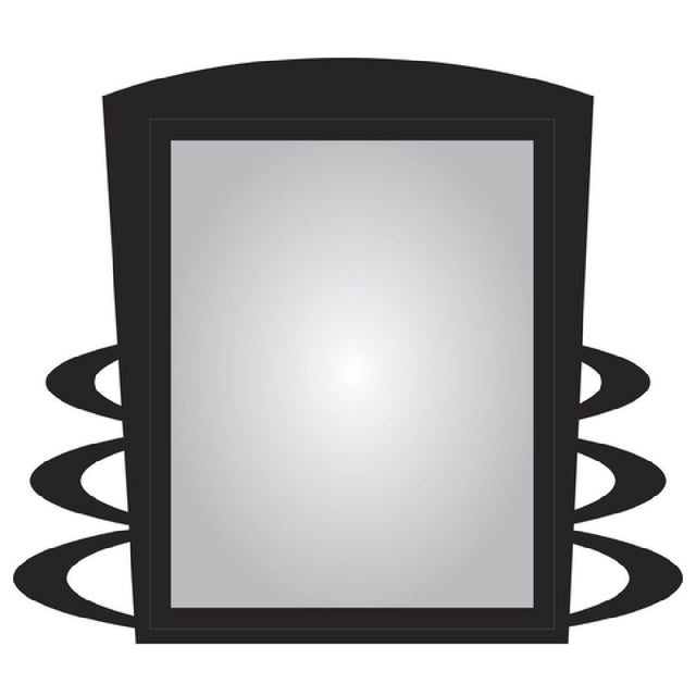 Hubert 36872 - Menu Board, 1-pocket, Wall-mount