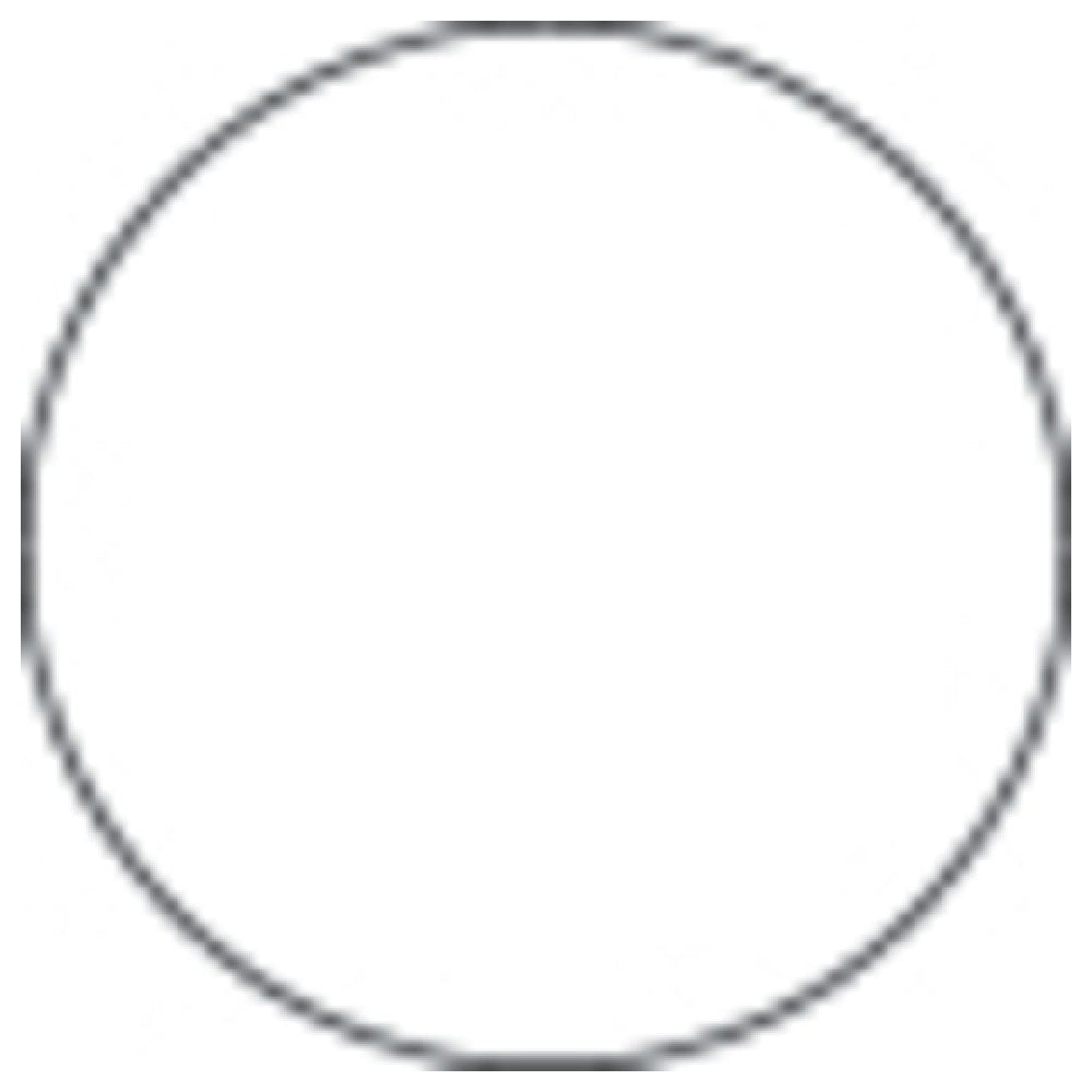 Hubert 20641 - Laser Labels, 1-5/8" Dia., Round