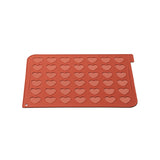 Louis Tellier MAC03 Silicone Mats Air Mat (42) Brick Shape Heart 300mm X 400mm