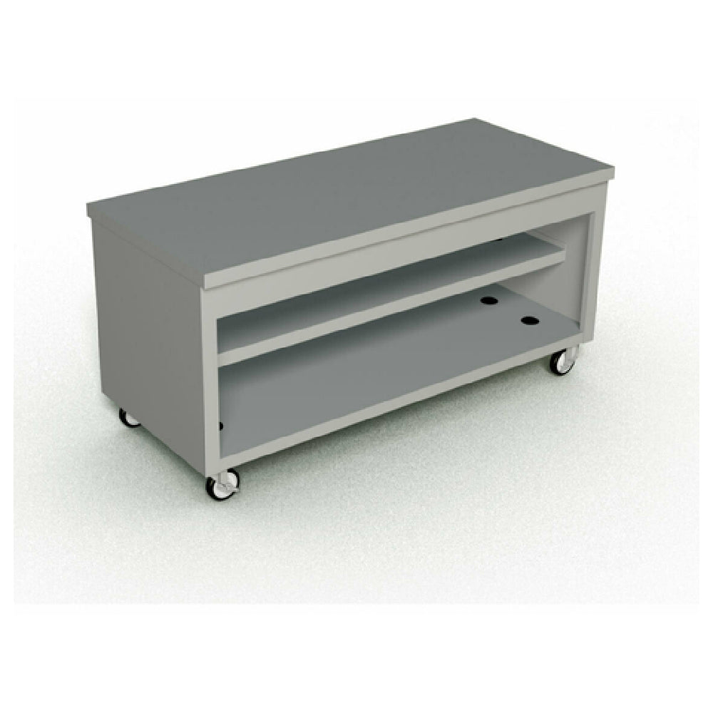 Duke TST-74SS Thurmaduke™ Solid Top Unit Mobile Utility Counter 74"W X 32"D X 36"H