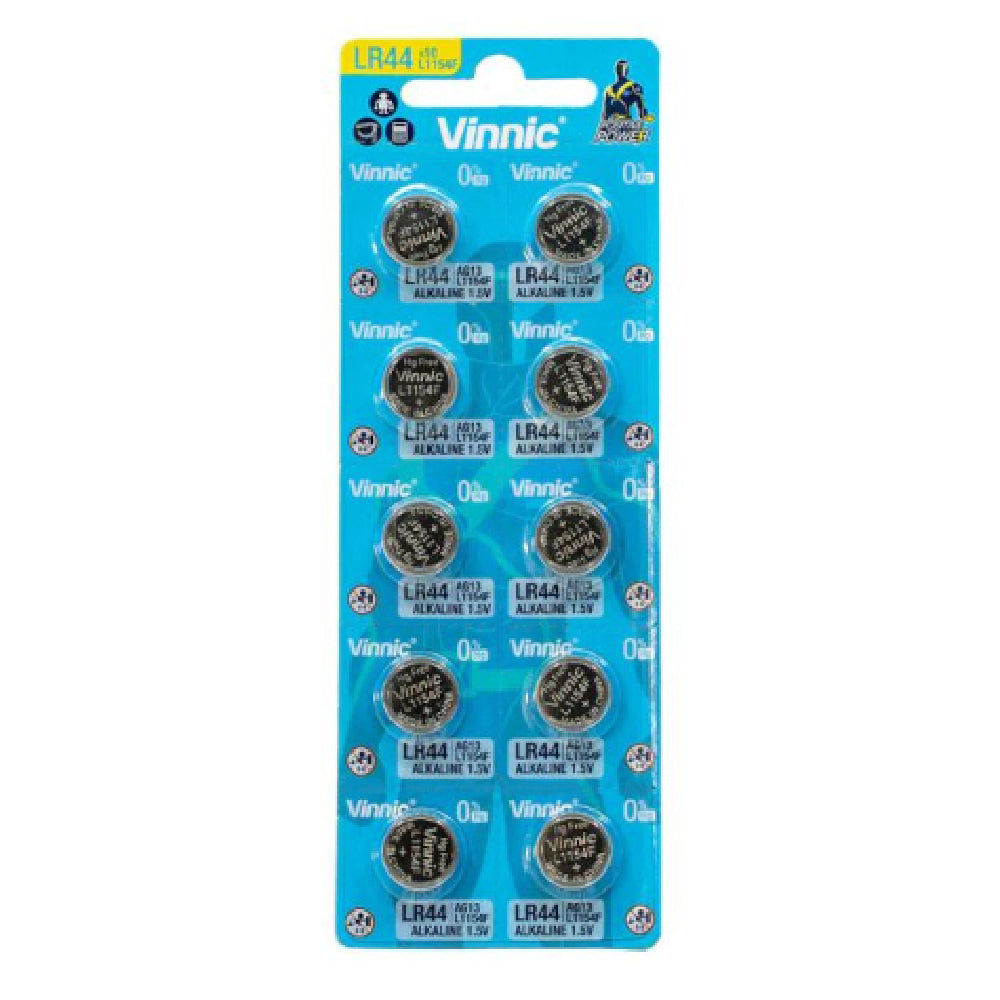 AllPoints 8136240 Battery Lr44 10 Per Pack