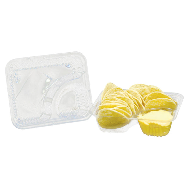 Winco 53021 Benchmark Nacho Serving Trays 5" X 6" Vacuum Formed