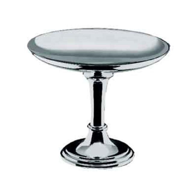 BauscherHepp 06.4379.6040 Petit-Fours-Stand 6" Dia. X 5"H" 18/10 Stainless Steel