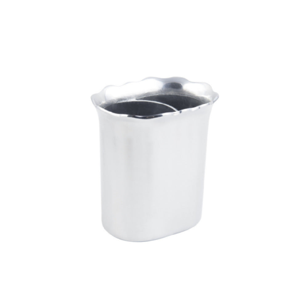 Bon Chef 4029PWHT Contemporary Wine Cooler 5-5/8" X 7-1/4" X 8" H Aluminum With Ceramic-look Coating