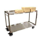 Piper Products ITD-4675 - Correctional Tray Delivery Cart, 2-shelf, 49"W X 28"D X 47"H