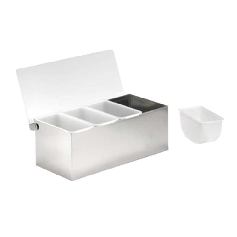TableCraft Products 1603 - Condiment Holder, 1 Pint, 12" X 5-3/4" X 4-3/4"