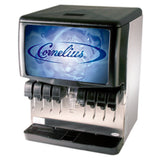 Cornelius 0528452 - Enduro 250 Ice & Post-Mix Beverage Dispenser, Countertop, (10) UFB-1™ Push-button Valves
