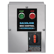 Salvajor MSS-LD Start/stop Push Button Control With Safety Line Disconnect NEMA 4 Stainless Steel Enclosure