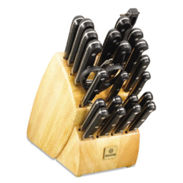 Mundial 5100-24 5100 Series Knife/Block Set 24 Piece Fully Forged