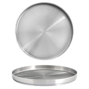 FOH DSP038BSS23 Soho Plate 7-1/2" Dia. X 1/2"H Round
