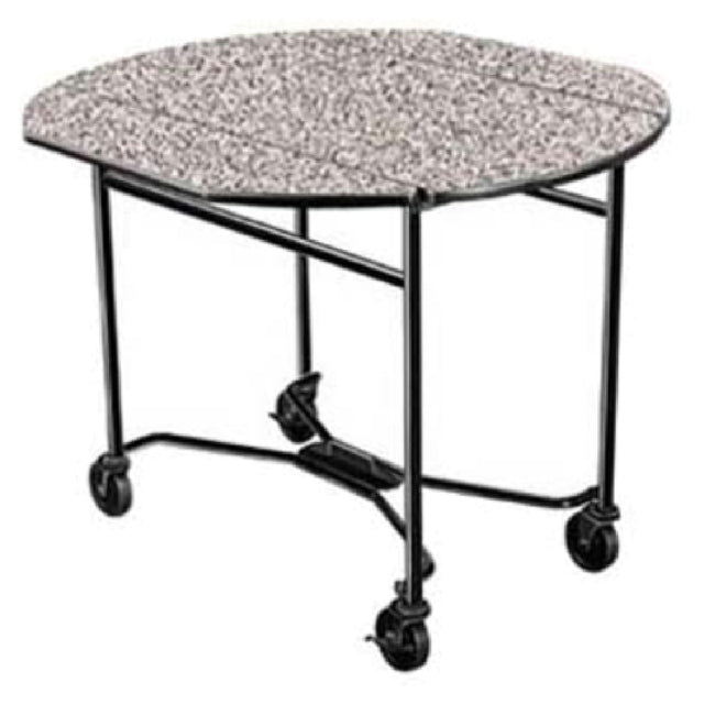 Lakeside 412 Room Service Table Drop-leaf Round Top